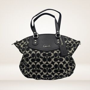 NEW Coach Ashley Signature North/South Satchel